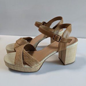 Women's Classic Platform Heel Sandal Open Toe